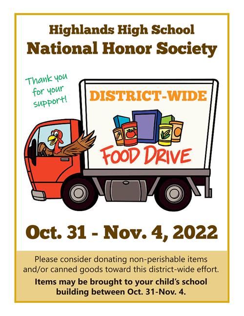 Food Drive Flyer